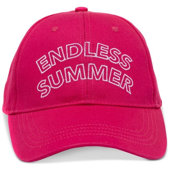 On 34th Women's Cotton Conversational Baseball Cap Size One Pink - Picture 1 of 1